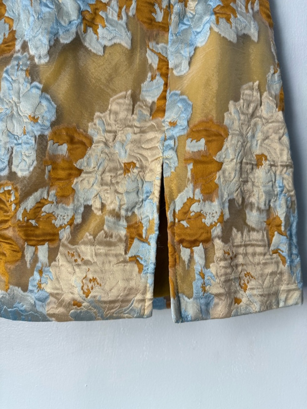 Showpo USA Size 6 Mini Yellow & Light Blue Dress - Picture 6 of 11